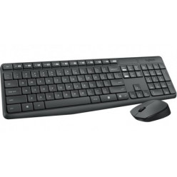 Logitech Wireless Combo MK235, Keyboard & Mouse, USB, Retail INTNL - US Intrernational layout